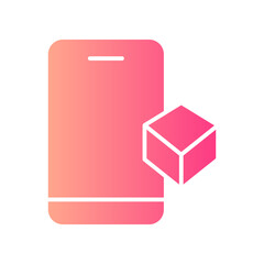 3d gradient icon