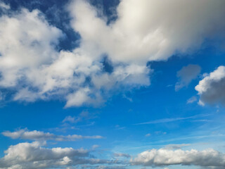 Obraz premium Gorgeous View of Dramatic Sunset Sky and Clouds over England GB