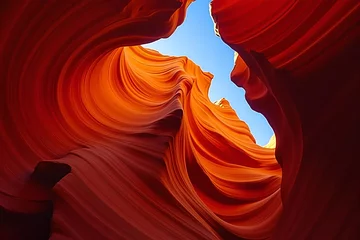 Selbstklebende Fototapeten antelope canyon state country © abdul