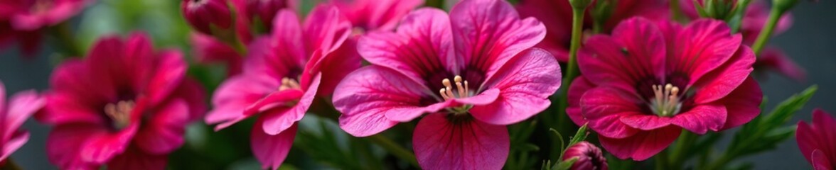 Fuchsia colored flowers of Dianthus gratianopolitanus La Bourboule in a floral arrangement with other flowers, la bourboule, dianthus, arrangement