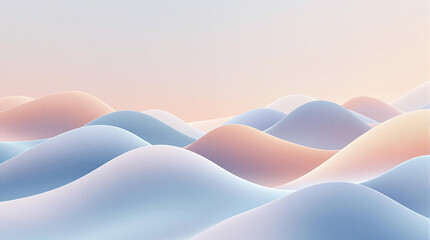 Minimalist Wave Patterns Banner for Chill Music and Lo-Fi Promotions