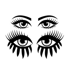 set of eyes