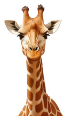 Fototapeta premium PNG Giraffe wildlife animal mammal.