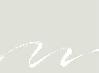 柔らかな筆の曲線が描かれたフレーム背景