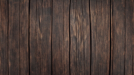 Obraz premium Rustic Brown Wooden Plank Texture with Natural Grain Details