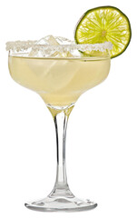 PNG Refreshing margarita with lime
