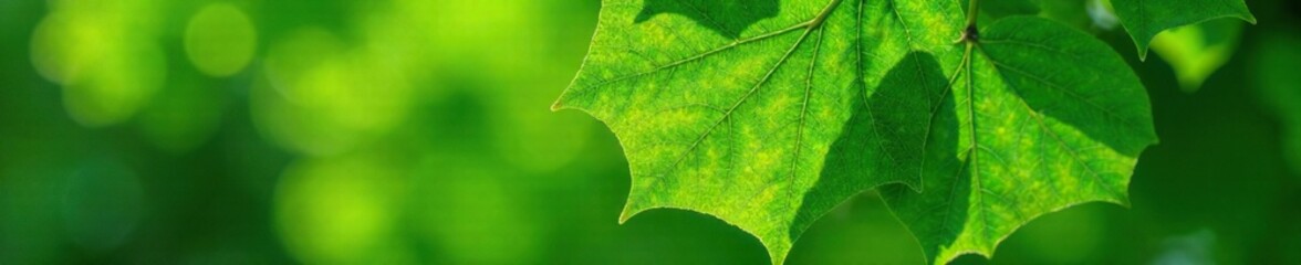 Old ginkgo tree leaves with wrinkles and age-related changes, green, ginkgo