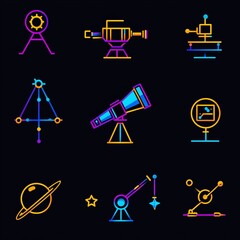 Celestial Exploration A Collection of Astronomical Instruments and Concepts