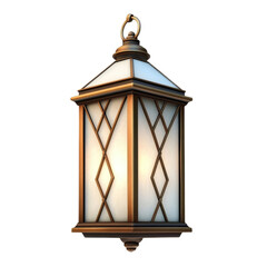 Vintage Lantern with Elegant Design and Textured Glass Panels Illuminating a Cozy Outdoor Space at Dusk for a Warm and Inviting Atmosphere