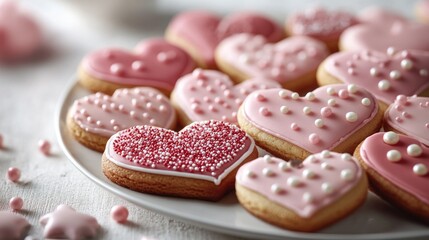 Heart-Shaped Cookies