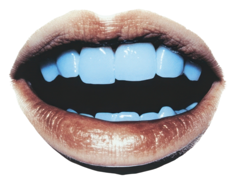 PNG Mouth teeth lips artistic.