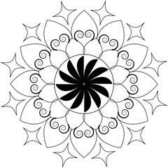 mandala vector design