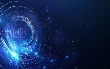 abstract blue technology background