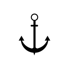 anchor on white background