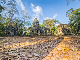 Thommanon Wat temple in Angkor, Cambodia