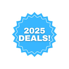 Tag sign  New Year Deals 2025