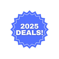 Tag sign  New Year Deals 2025