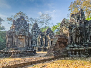 Thommanon Wat temple in Angkor, Cambodia