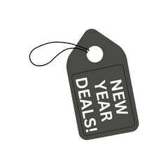 Tag sign  New Year Deals 2025
