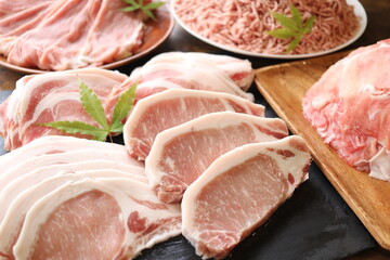 国産豚肉いろいろ