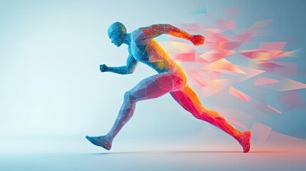 Fototapeta premium Running Your First Marathon: A Step-by-Step Roadmap to Conquering the 26.2 Miles and Achieving Your Goals