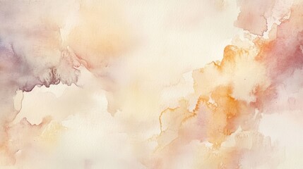 Obraz premium Texture of light cream paper for watercolor and artwork, gentle background marble texture..