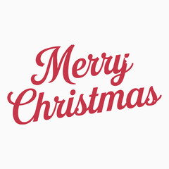 Print merry christmas