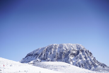 한라산 영실 눈꽃 설산 백록담