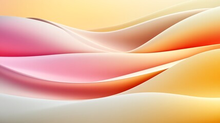 Naklejka premium Abstract composition of soft gradients fading into each other, serene and modern