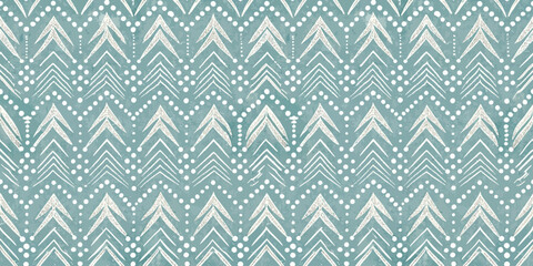Elegant geometric pattern featuring white arrows and dots on a soft blue background.