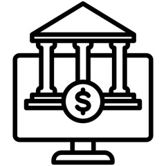 Online Banking Icon