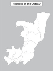 African Countries Geography Political map. Political map of country with capital, province or state capital, major cities and town.