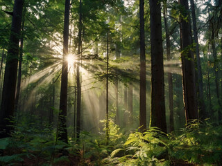 Obraz premium A seamless geometric pattern with triangles and hexagons in bold, contrasting colors 