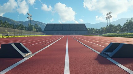 Where Champions Are Made: A Panoramic View of the Vibrant Stadium