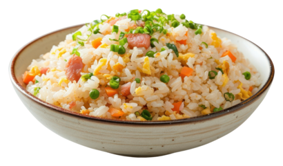 PNG Fried rice in blow plate food