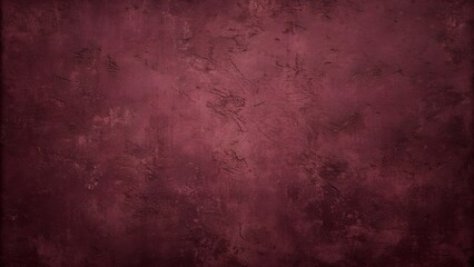 Fototapeta premium Grunge solid dark Burgundy textured background