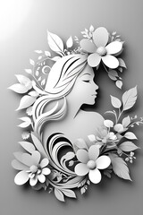 Beautiful Floral colorful Flowers in Full Bloom