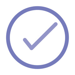 Checkmark Icon for Approval and Task Completion