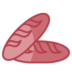 Bread Icon Element For Design