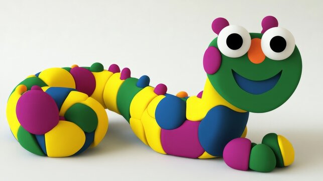 Cute cartoon snake