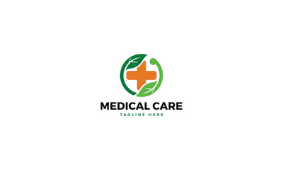 Professional Innovative Unique Modern Medical Care Branding Logos Vector, Adaptive Designs for Medical Healthcare Wellness Services