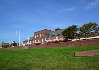 Promenade at the North Sea in Wilhelmshaven, Lower Saxony