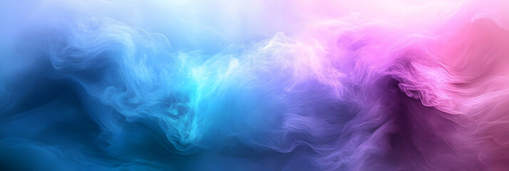 Abstract Blue Pink Wave Background Illustration