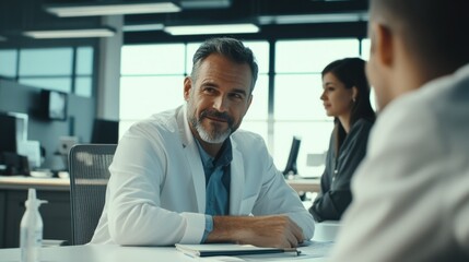 Obraz premium Doctor's office meeting