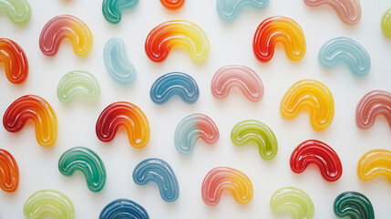 Obraz premium Clip art background of pop candy