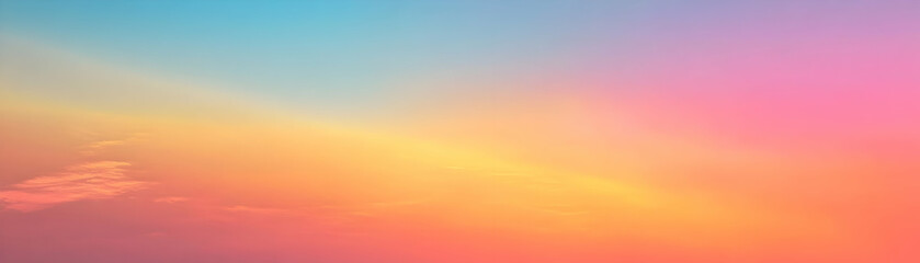 Naklejka premium Pastel Sky Abstract Background