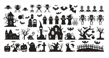 Halloween Clipart Set