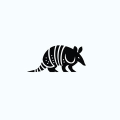 A Black Pangolins vector icon design