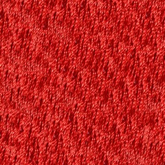 Seamless texture of embroidered fabric with red threads.
