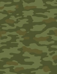 Fototapeta premium Army camouflage dark green pattern